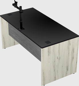 Rectangular desk