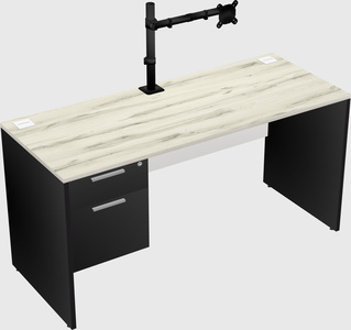 Rectangular desk
