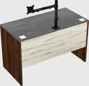 Rectangular desk