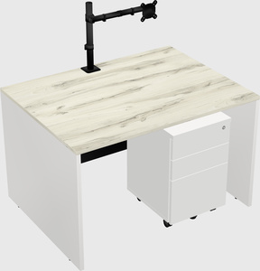 Rectangular desk
