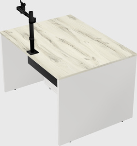 Rectangular desk