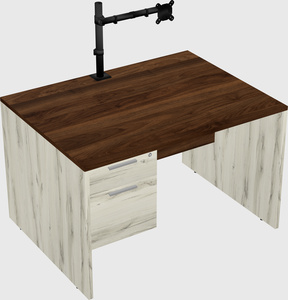 Rectangular desk