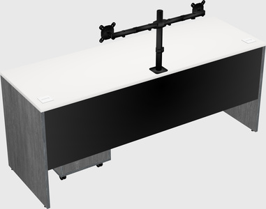 Rectangular desk