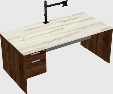 Rectangular desk