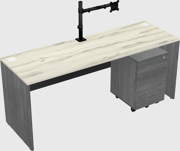 Bureau rectangulaire