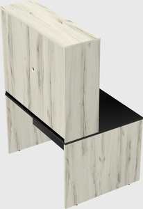Rectangular desk