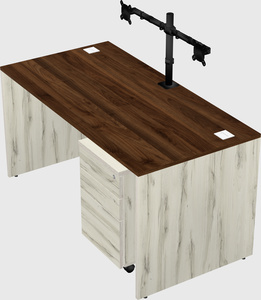 Rectangular desk