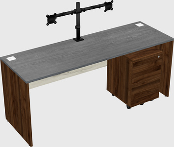Rectangular desk