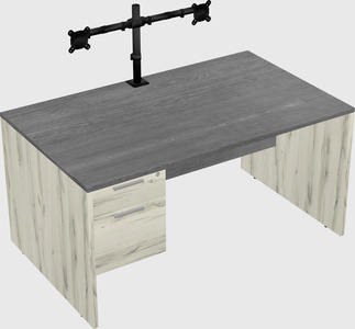 Rectangular desk