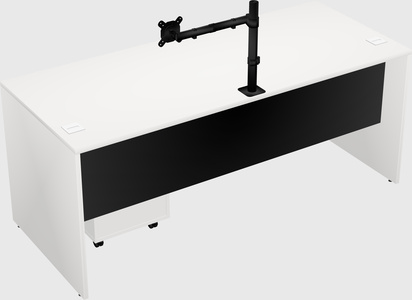 Rectangular desk