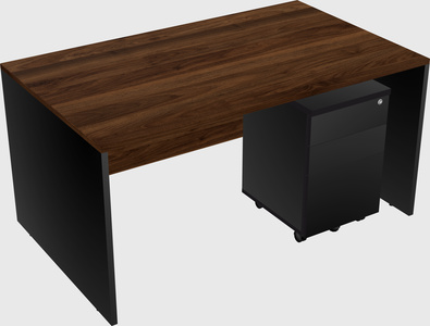 Rectangular desk