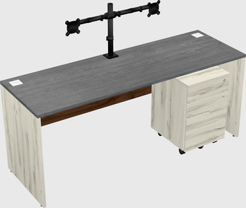 Rectangular desk