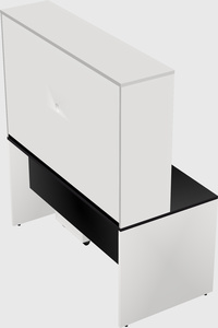 Rectangular desk