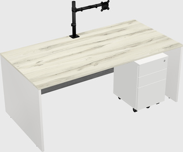 Rectangular desk