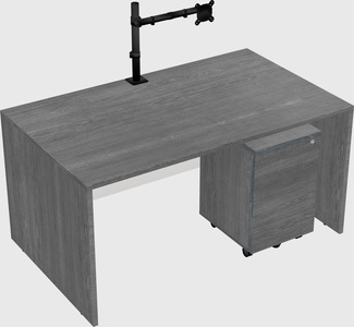 Rectangular desk