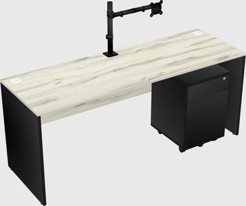 Rectangular desk