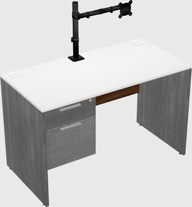 Rectangular desk