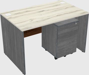Rectangular desk