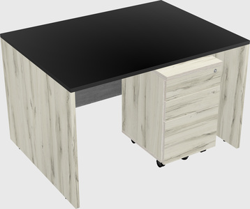 Rectangular desk