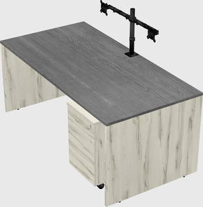 Rectangular desk