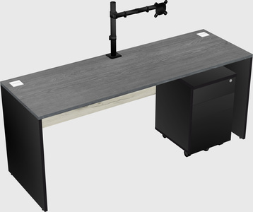 Rectangular desk