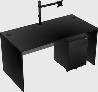 Rectangular desk
