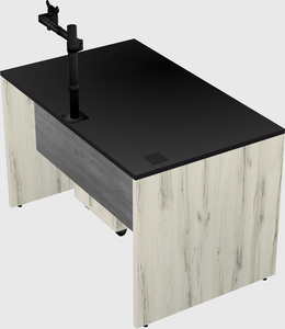 Rectangular desk