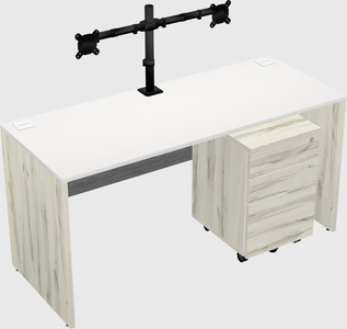 Rectangular desk