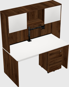 Rectangular desk