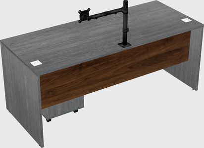 Rectangular desk