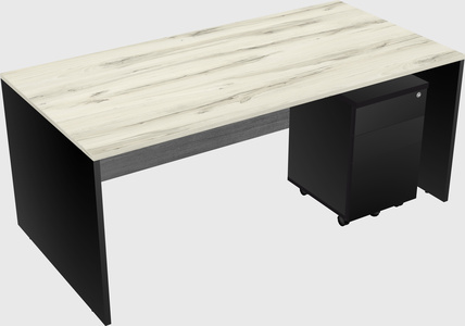 Rectangular desk
