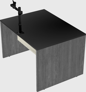 Rectangular desk