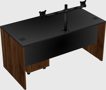 Rectangular desk