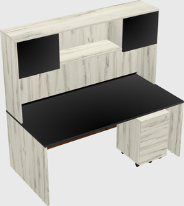 Rectangular desk