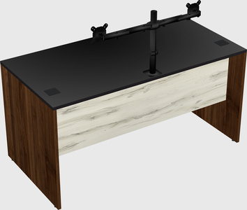 Rectangular desk