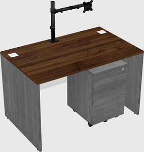 Rectangular desk