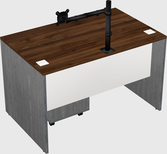 Rectangular desk