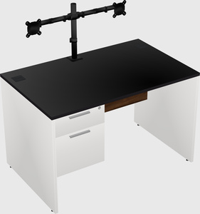 Rectangular desk