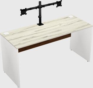 Rectangular desk