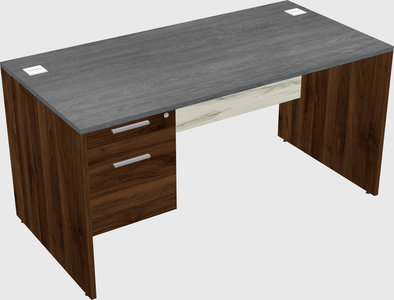 Rectangular desk