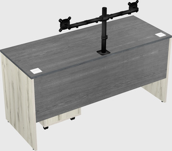Rectangular desk