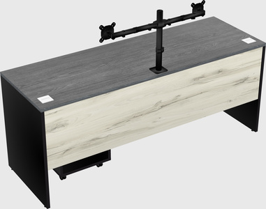 Rectangular desk