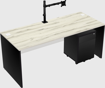 Rectangular desk