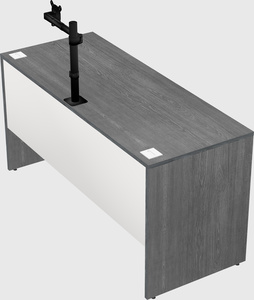 Rectangular desk