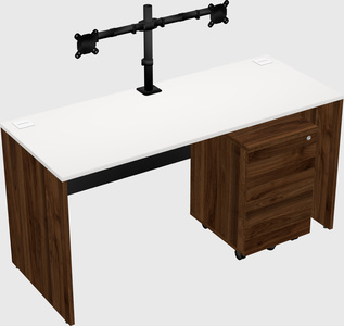 Rectangular desk