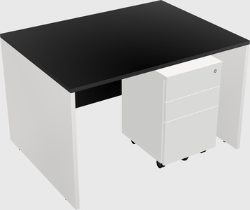 Rectangular desk