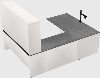 Executive u-shape desk