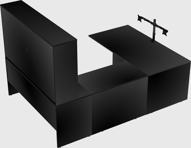 Executive u-shape desk