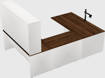 Executive u-shape desk