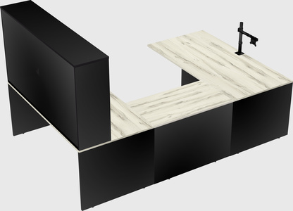 Executive u-shape desk